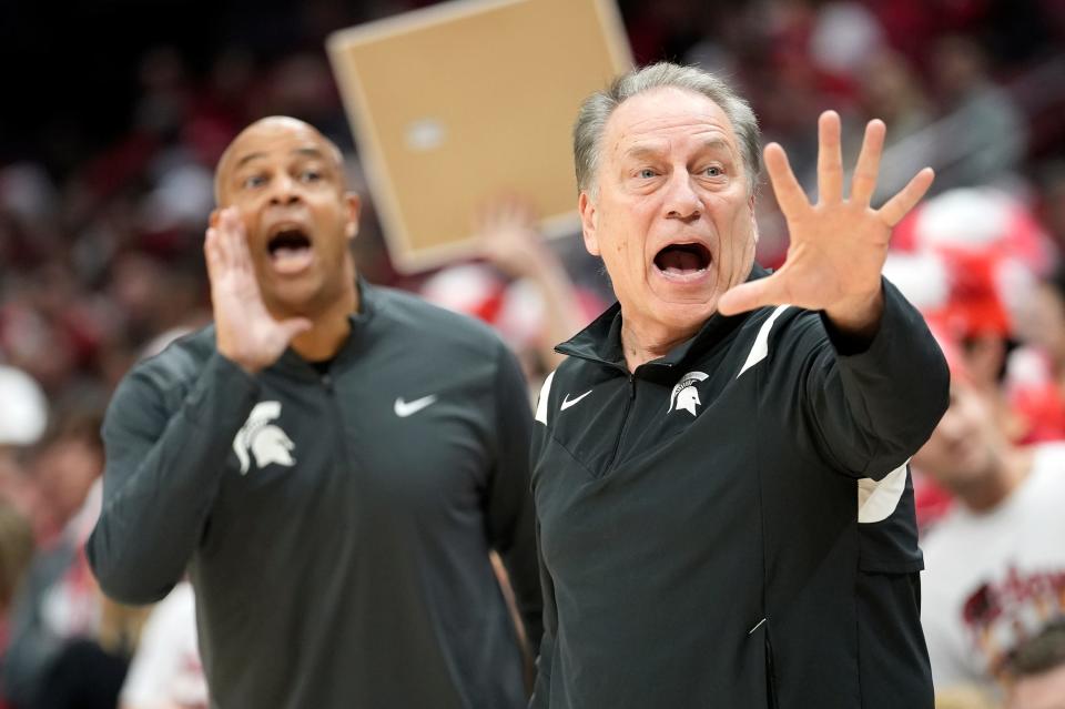 Tom Izzo and Michigan State will face Southern California on Friday at Nationwide Arena.
