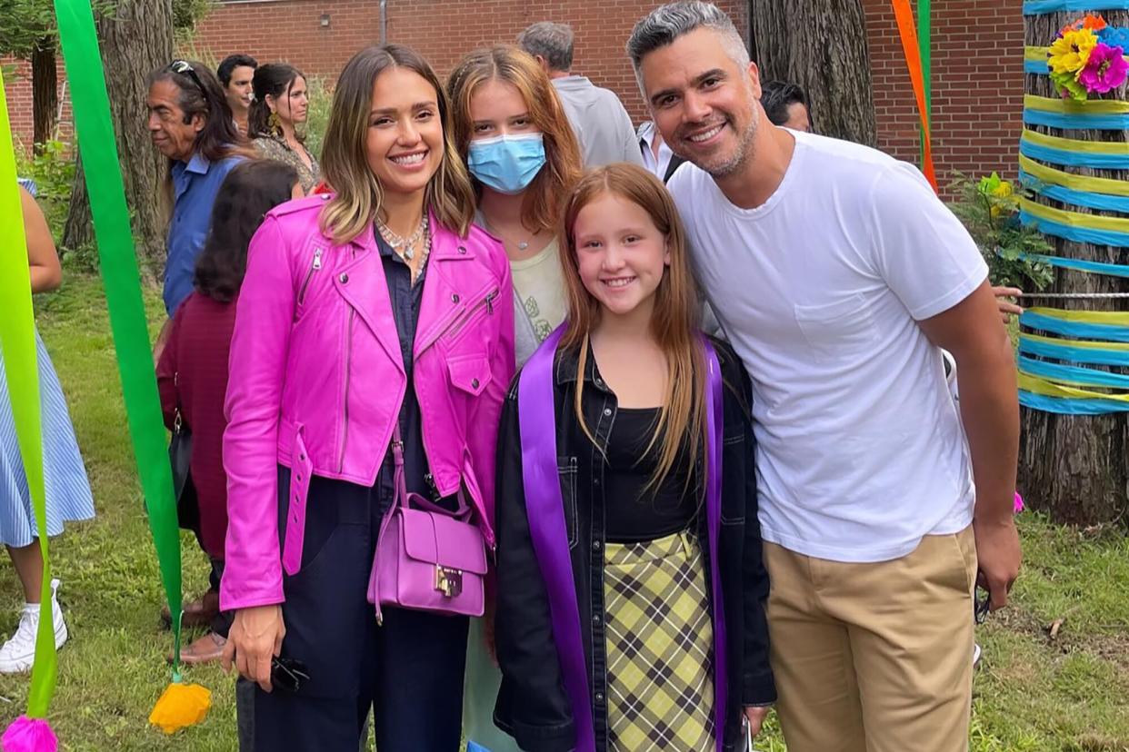 Jessica Alba Celebrates Daughter Haven's Graduation. https://www.instagram.com/p/CeobIPkFfRY/?hl=en