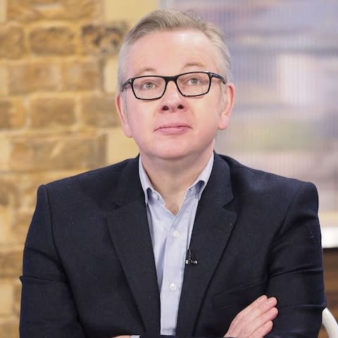 Former education secretary Michael Gove - Credit:  Ken McKay/ITV/REX/Shutterstock