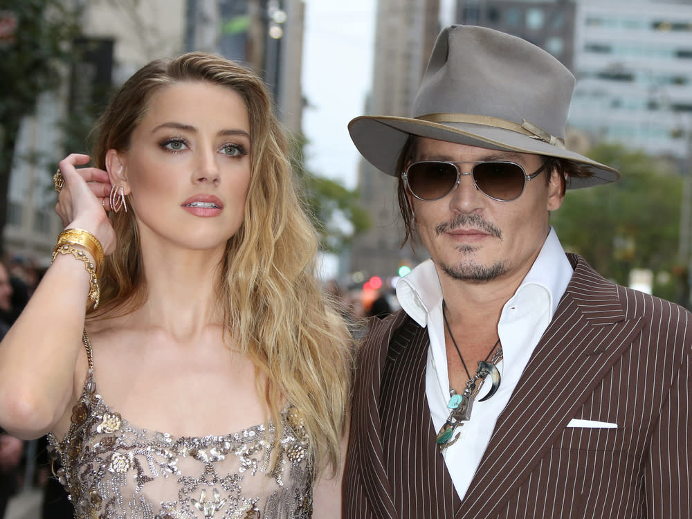 Ein Bild aus vergangenen, gemeinsamen Tagen: Amber Heard und Johnny Depp (Bild: BAKOUNINE / Shutterstock.com)