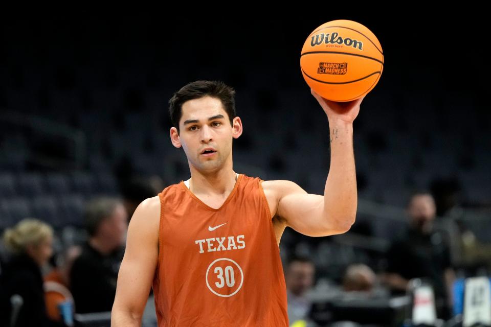 Texas forward Brock Cunningham became the Longhorns' all-time leader in basketball victories with Thursday night's 56-44 romp over Colorado State in the NCAA Tournament. It was Cunningham's 110th career win.