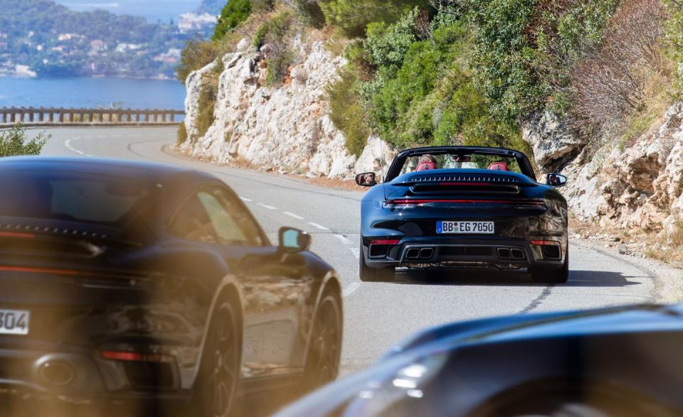 <p>2020 Porsche 911 Turbo S prototype </p>