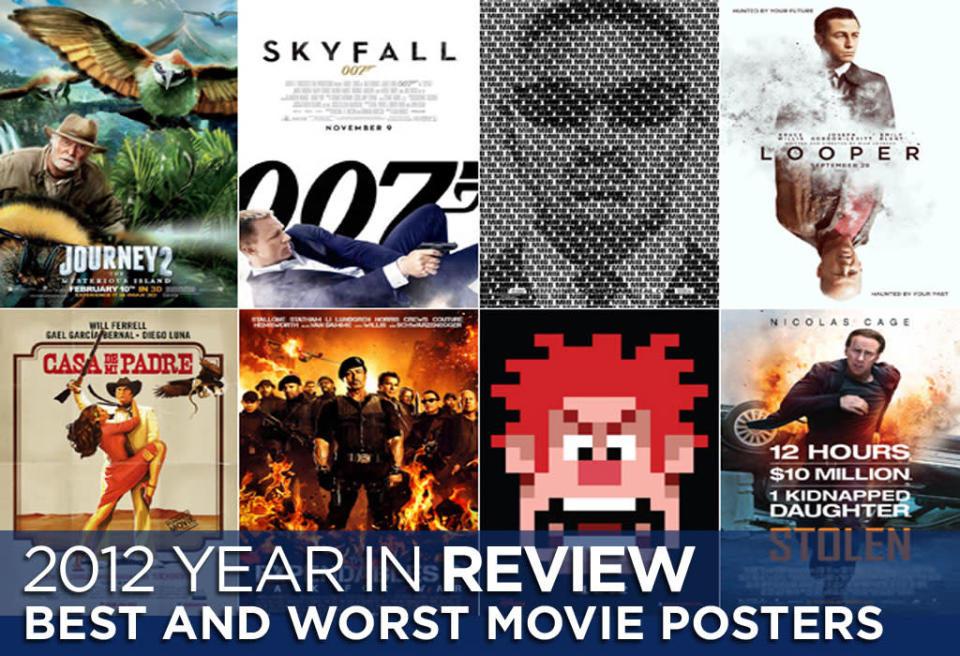 Best and Worst Movie Posters 2012