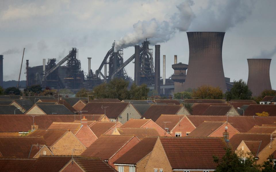 Tata Steel processing plant in Scunthorpe - Christopher Furlong/Getty Images