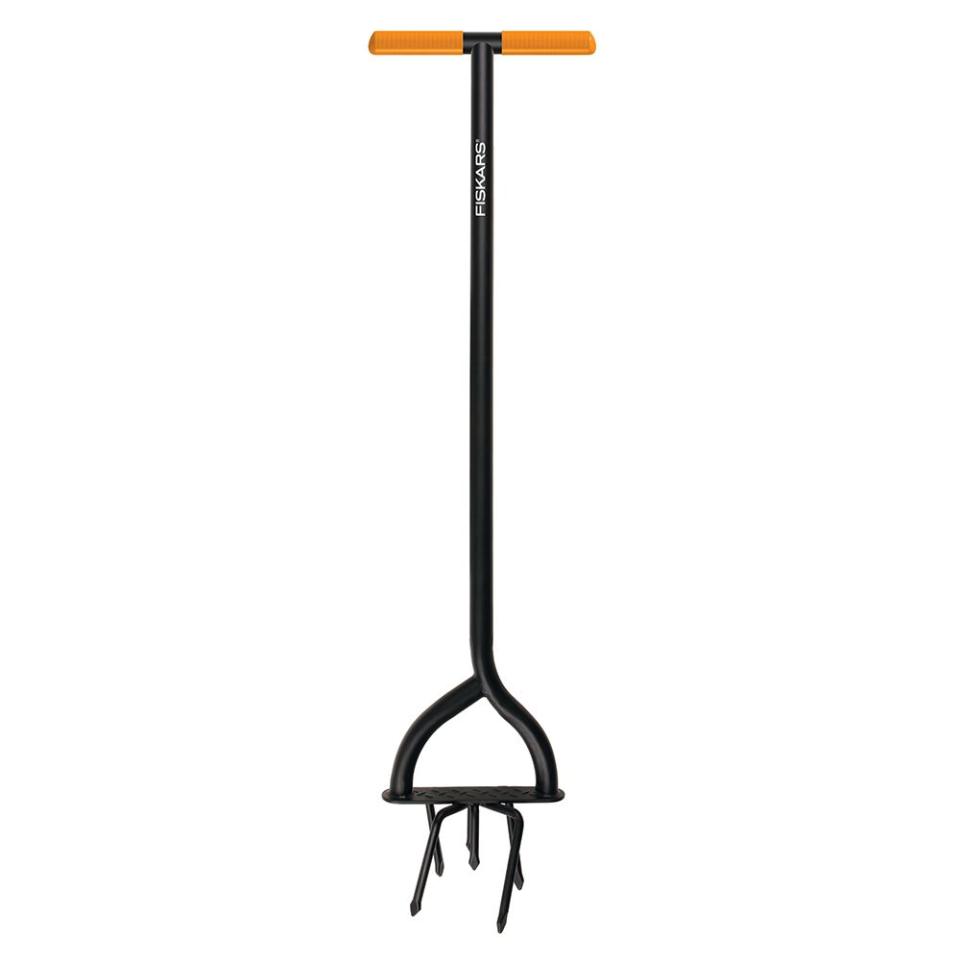 Long Handled Steel Tiller