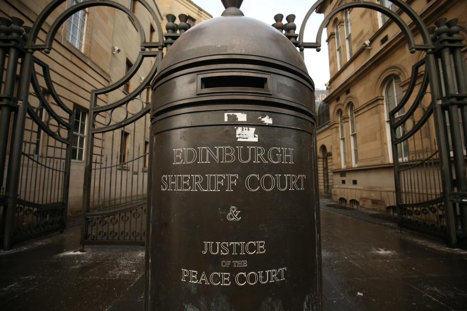 Grant Karte was sentenced at Edinburgh Sheriff Court (Jane Barlow/PA) (PA Archive)