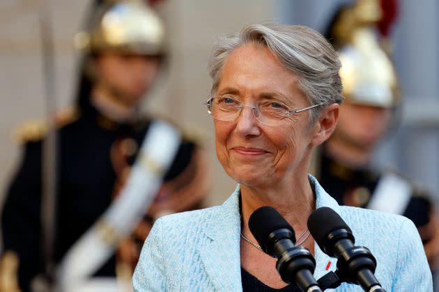 Élisabeth Borne Borne lors de son discours d'investiture en tant que Première ministre du nouveau gouvernement d'Emmanuel Macron.  (Photo: LUDOVIC MARIN via AFP)