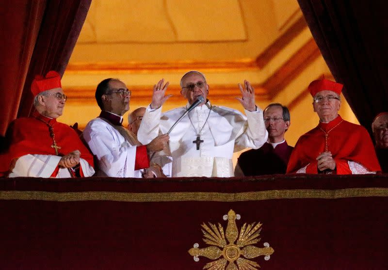 FILE PHOTO: 10th anniversary of Pope Francis' papacy