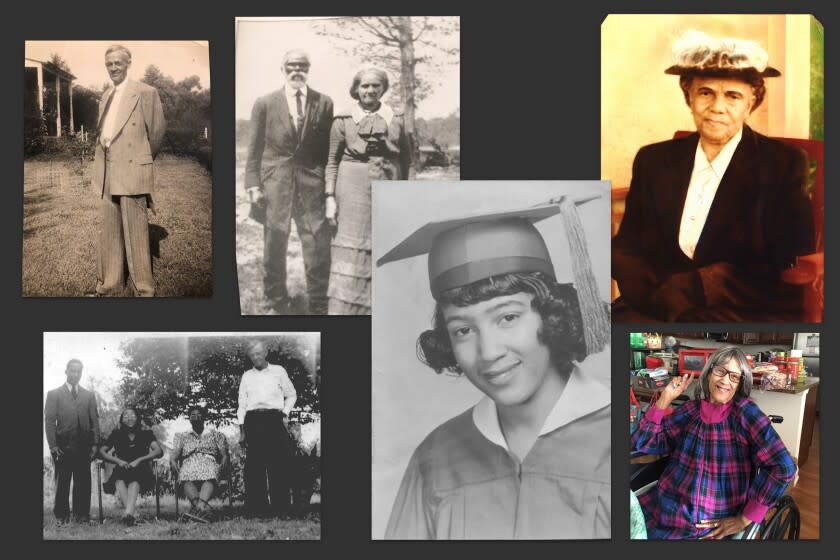 photo collage of the author's family