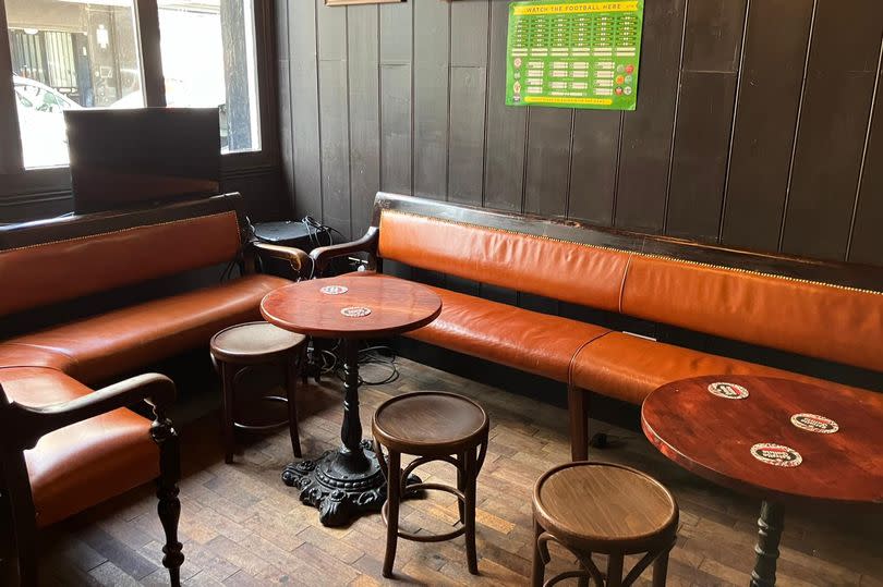 The interior of The Sandringham pub in Hull