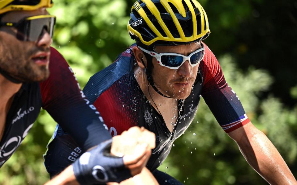 Geraint Thomas - tour de france 2022 stage 11 live updates results galibier - GETTY IMAGES