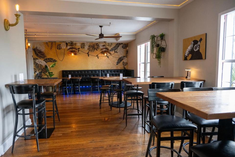 Funky Monkey Gastrobar offers a great view of downtown Mount Dora from the third floor of the Renaissance building.