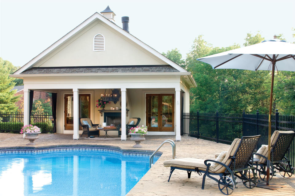 Year-Round Pool House
