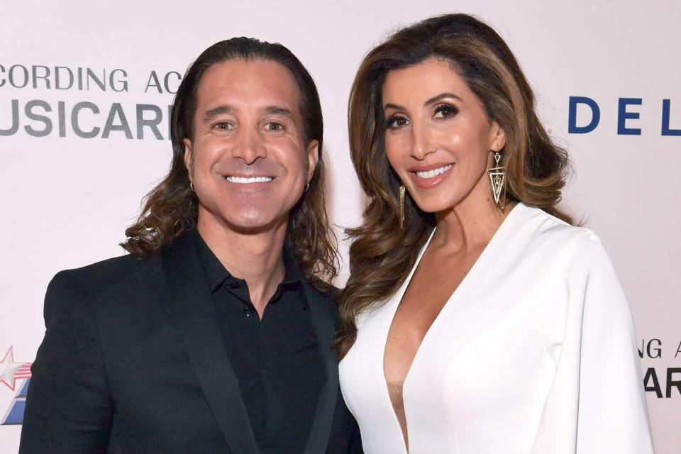 <p>Lester Cohen/Getty</p> Scott Stapp and Jaclyn Stapp in February 2019 in Los Angeles