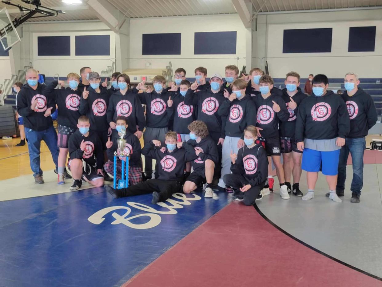 The Canisteo-Greenwood wrestling team started off the season by making a big statement, winning the Mark Stephens Classic Wrestling Tournament over the weekend.