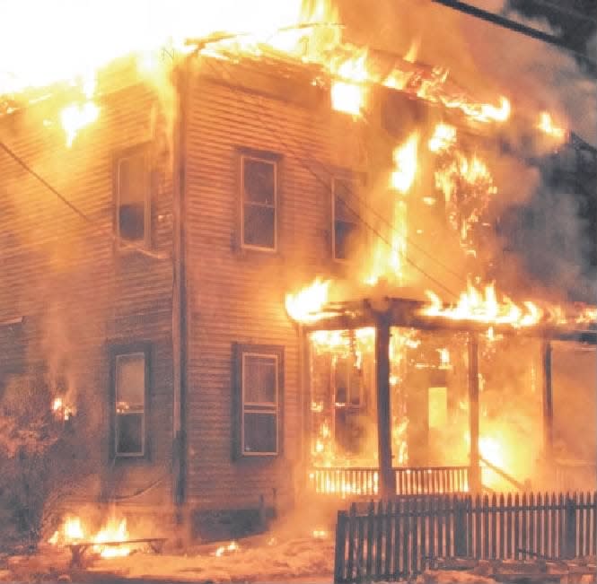 The Friday, Feb. 28, 2014, fire at Peacock’s Country Store in East Amwell displaced 14 residents.