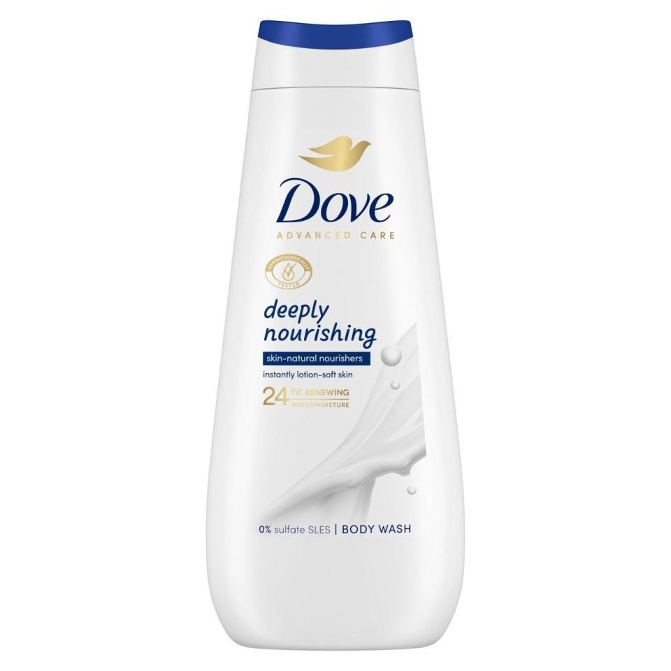 Dove's Advanced Care Deeply Nourishing Body Wash