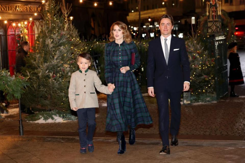 christopher woolf, princess beatrice and edoardo mapelli mozzi