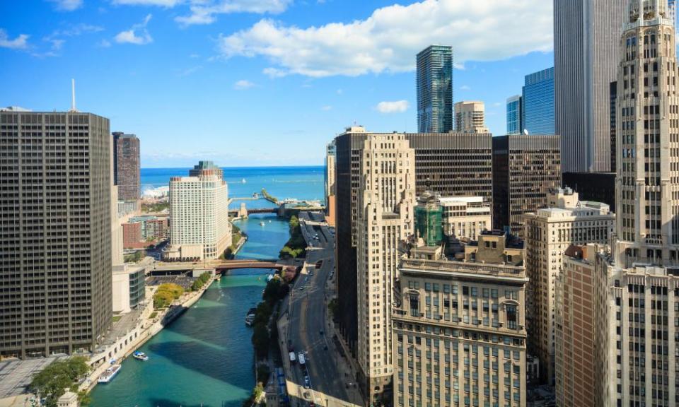 Source of an environmental disaster … Chicago river.