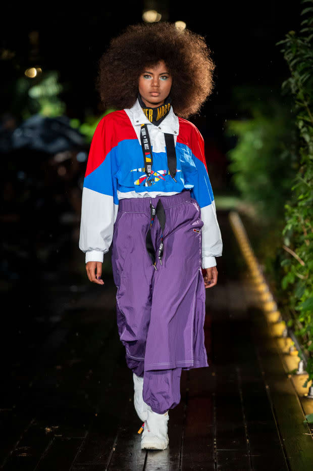 Reebok by Pyer Moss at the Pyer Moss Spring 2019 runway show during New York Fashion Week. Photo: Imaxtree