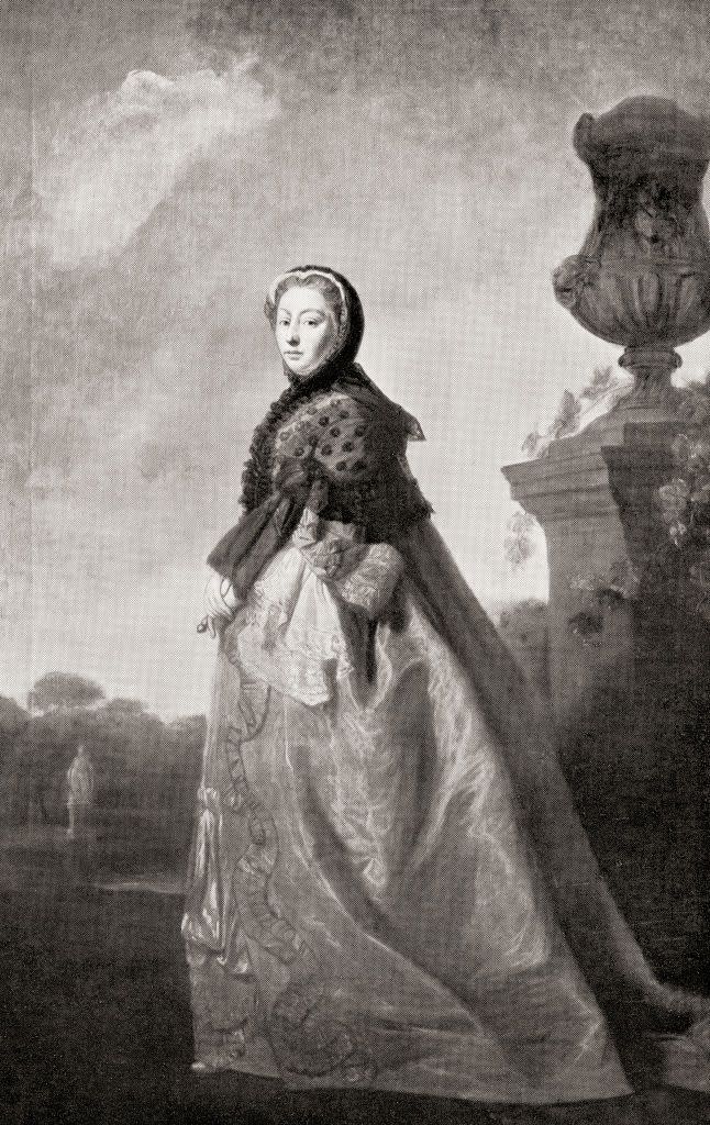 5) Augusta of Saxe-Gotha-Altenburg (1719 - 1772)