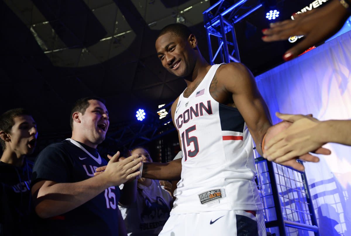Rodney Purvis will try to help lead UConn to its first ever league title in the AAC. (AP)