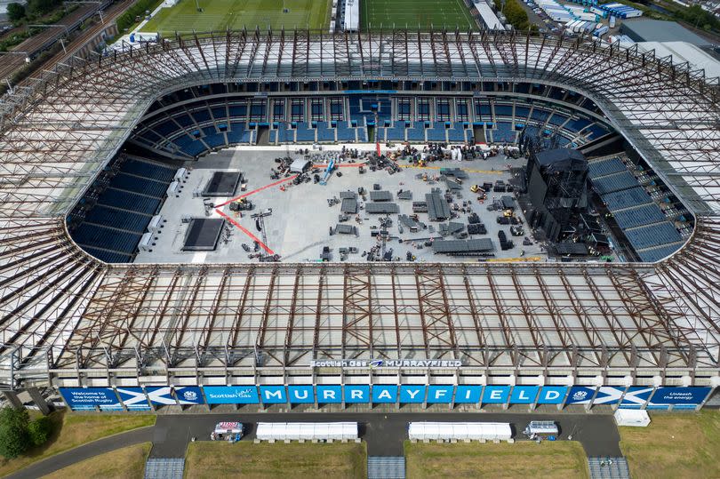 Edinburgh Murrayfield Stadium Seating plan and where you could be