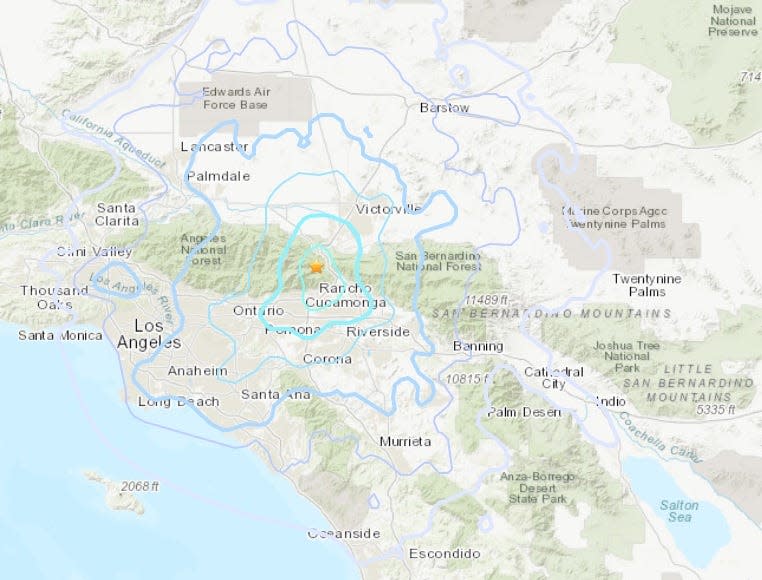 The 4.2 magnitude “Lytle Creek Earthquake” struck at 10:55 a.m. Friday northwest of Lytle Creek, the United States Geological Survey reported.