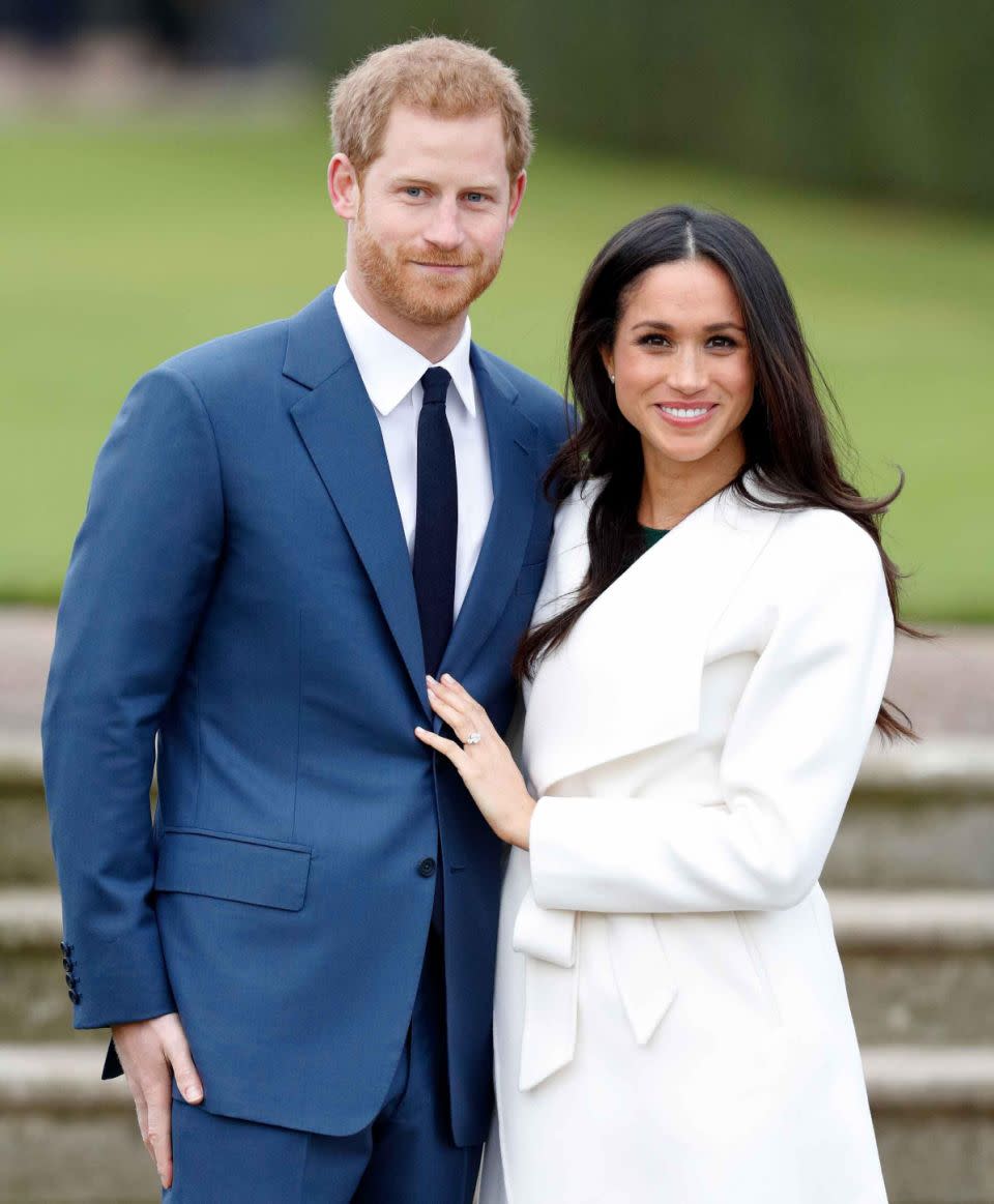 The couple announced their engagement last month and are set to wed in May 2018. Source: Getty