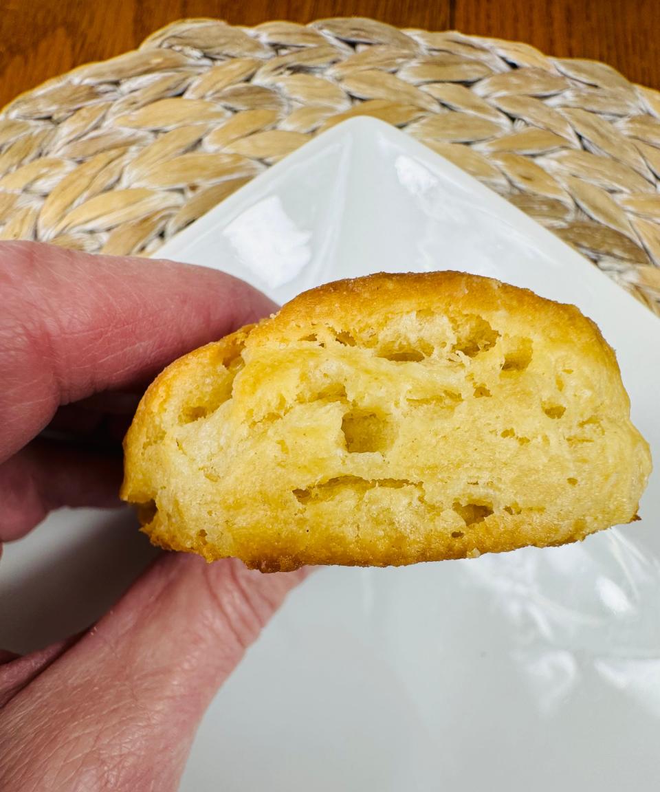 Angel biscuits are fluffy yet crisp. They're almost heavenly.