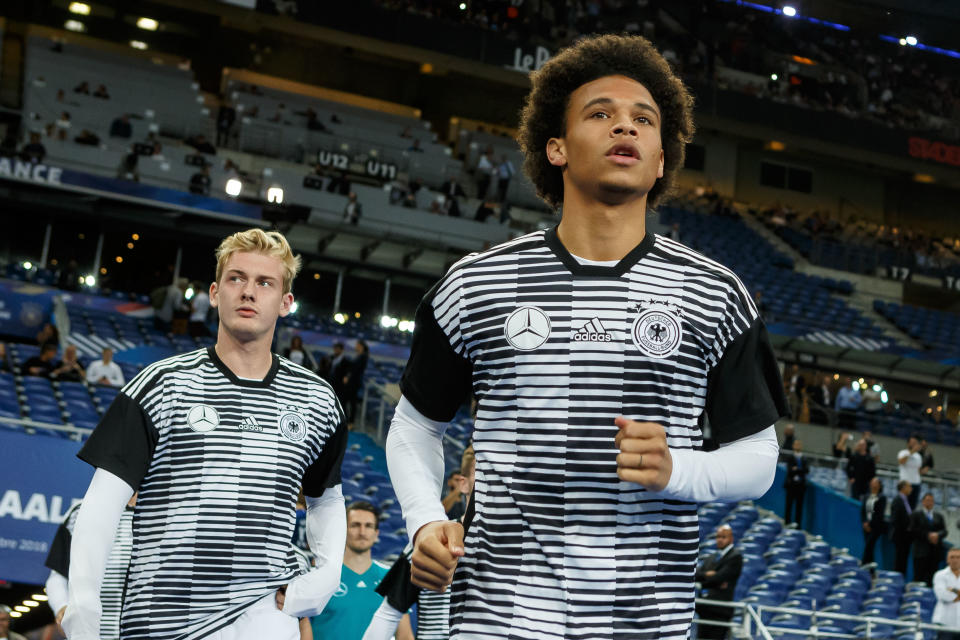 Julian Brandt und Leroy Sane in Diensten der DFB-Elf. Bild: Getty Images