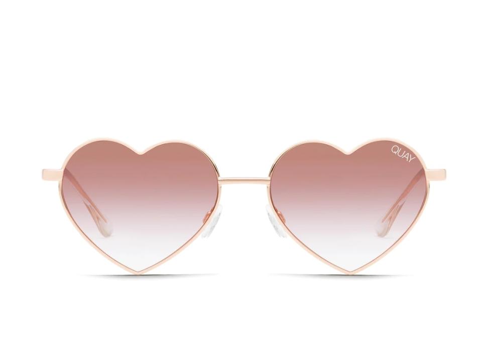 heart-shaped sunglasses