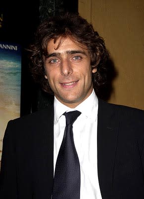 Adriano Giannini at a Los Angeles screening of Screen Gems' Swept Away