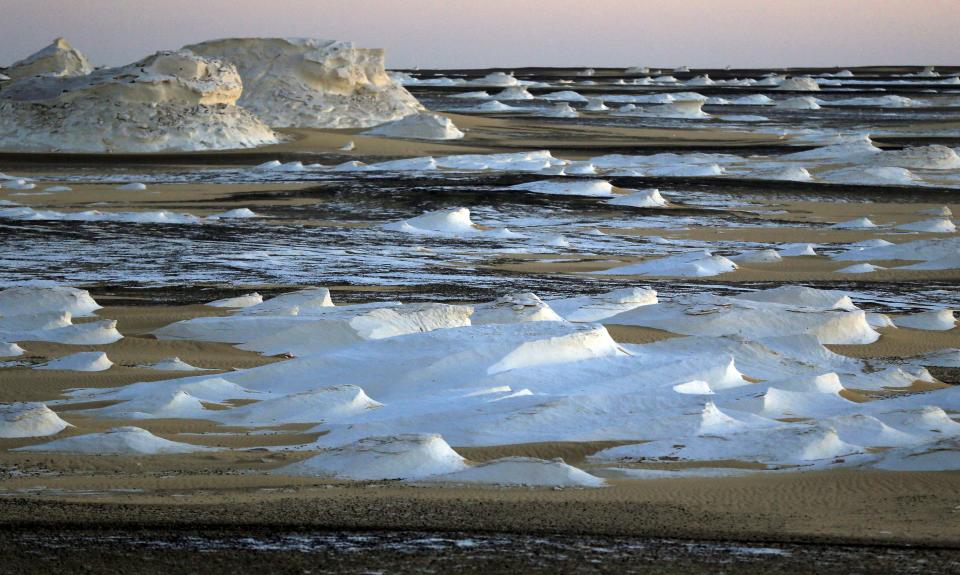 El espectacular desierto Blanco de Farafra