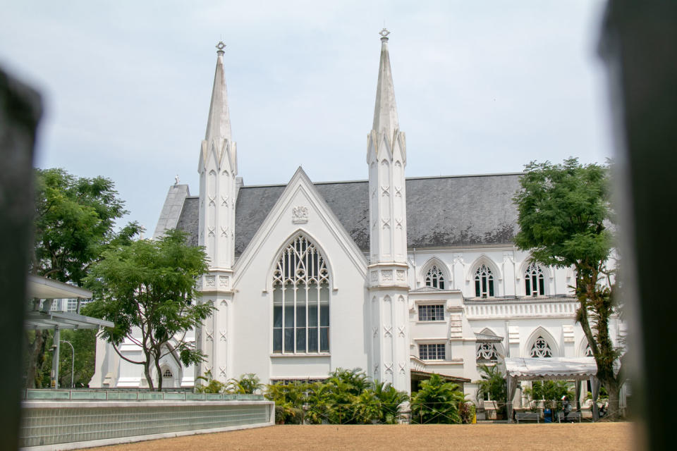 St Andrew's Cathedral (PHOTO: Dhany Osman / Yahoo News Singapore)