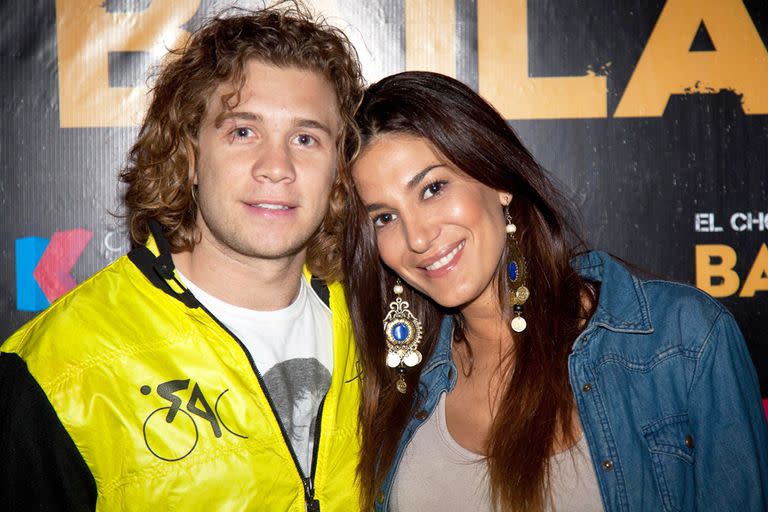 Nicolás Riera y su pareja Silvina Escudero