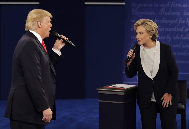 Trump, Clinton debate