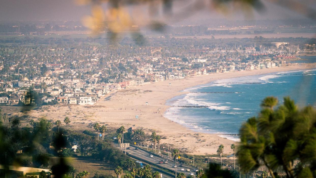 Ventura California coastline view