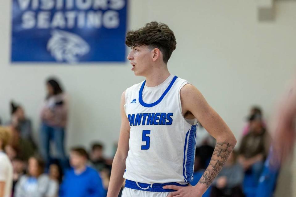 Conar Harris is the leading scorer for the Independent boys basketball team, which won its first Central Plains League championship in more than a decade on Tuesday.