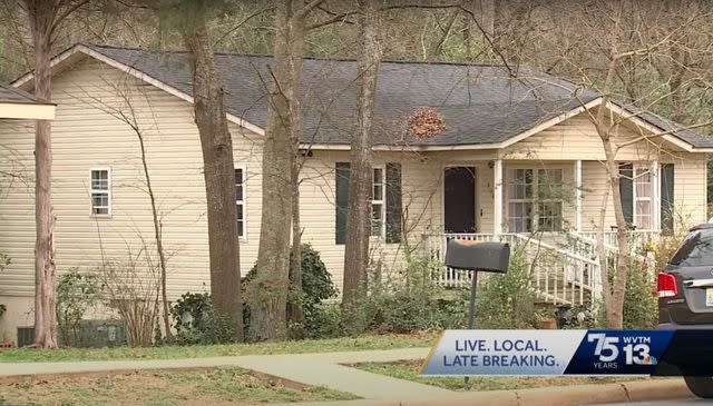 <p>WVTM 13 News/YouTube</p> 306 S. Main Avenue, the home where both Tamekia Tana Fluker and her brother, Nartavius Cortez Fluker-Smith, were shot dead less than two years apart.