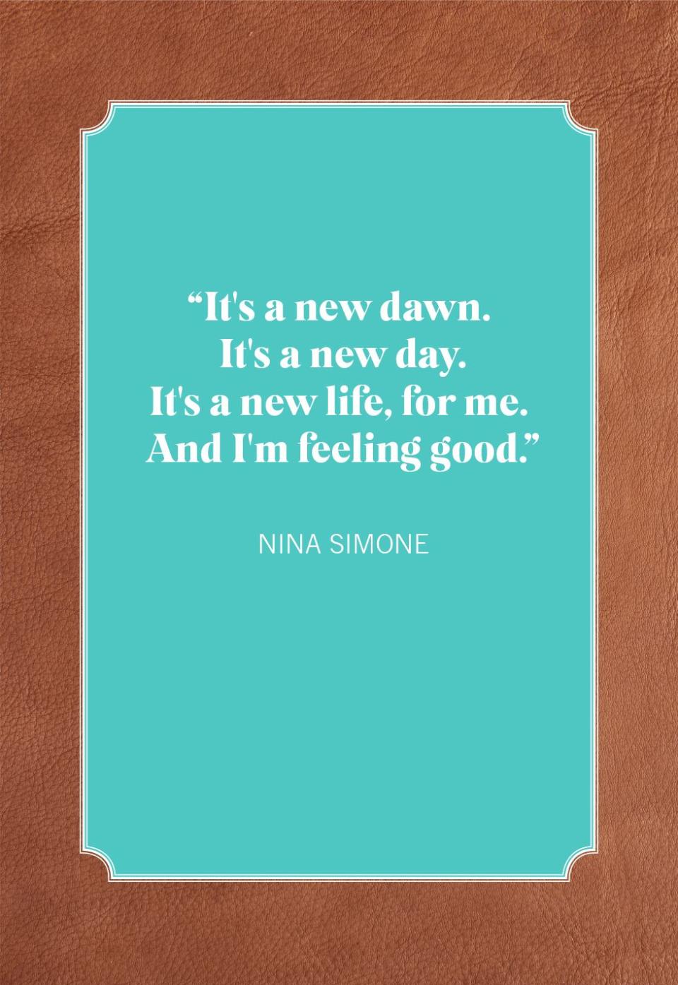 new year quotes nina simone