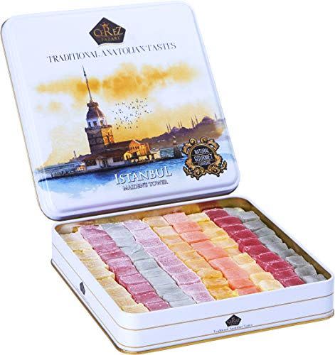 8) Turkish Delight Candy Gift Basket