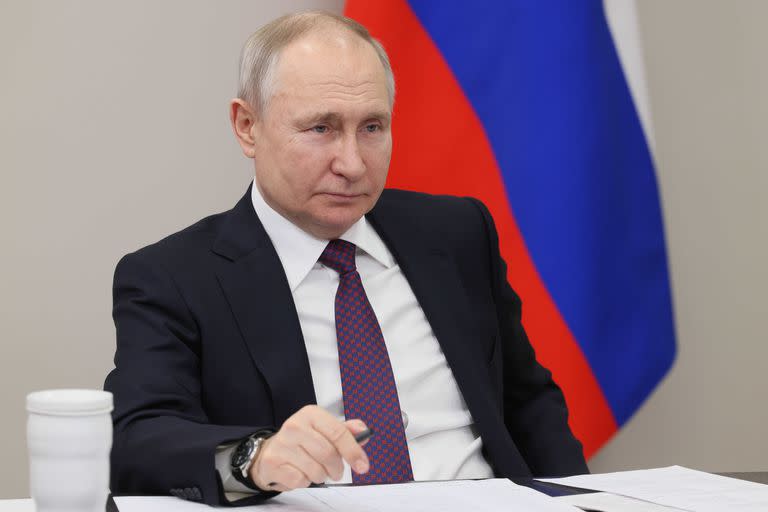 La Corte Internacional emite orden contra el presidente ruso, Vladimir Putin. (Mikhail Metzel, Sputnik, Foto de Pool del Kremlin vía AP).