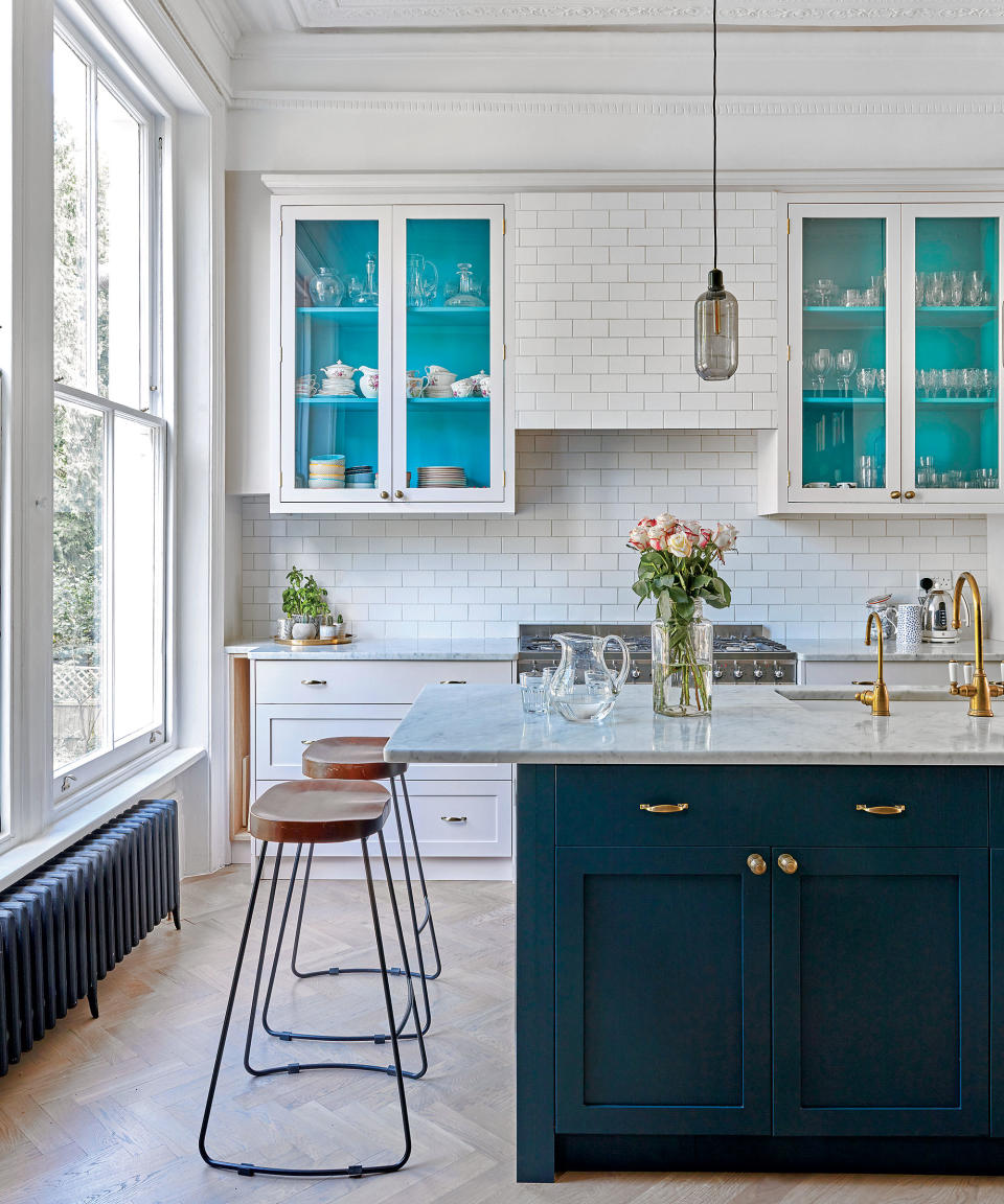 16. Replace cabinet doors rather than whole kitchen