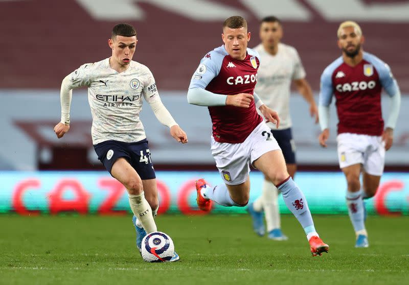 Premier League - Aston Villa v Manchester City