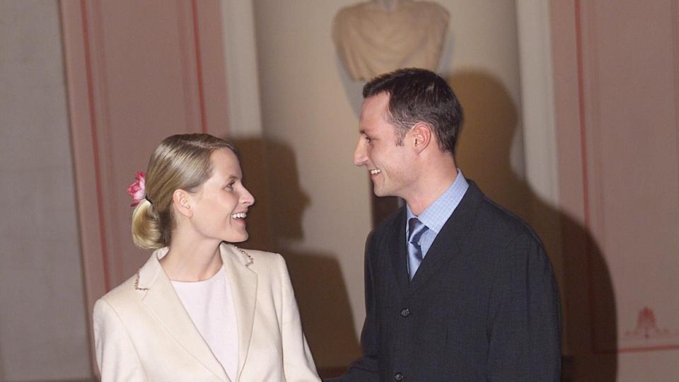 mette marit tjessem hiby and hrh crown prince haakon magnus of norway announ