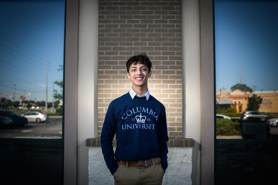 Caden Ketchman, a student at Cumberland Polytechnic High School, has been accepted to multiple top-tier universities including Vassar, Columbia, Vanderbilt, Swartmore, UNC-CH, Williams.