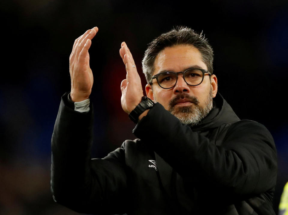 FILE PHOTO: Soccer Football - Premier League - Cardiff City v Huddersfield Town - Cardiff City Stadium, Cardiff, Britain - January 12, 2019 Huddersfield Town manager David Wagner after the match Action Images via Reuters/Andrew Boyers/File Photo EDITORIAL USE ONLY. No use with unauthorized audio, video, data, fixture lists, club/league logos or "live" services. Online in-match use limited to 75 images, no video emulation. No use in betting, games or single club/league/player publications. Please contact your account representative for further details.