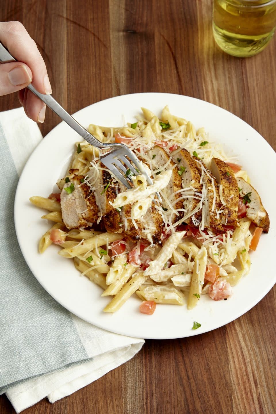 Copycat Chili's Cajun Chicken Pasta