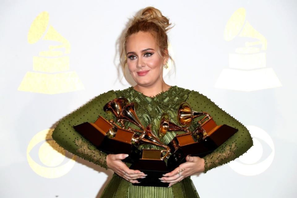 Adele sorgt sonst eher mit ihrer Musik und Awards für Gesprächsstoff. (Bild: Getty Images)